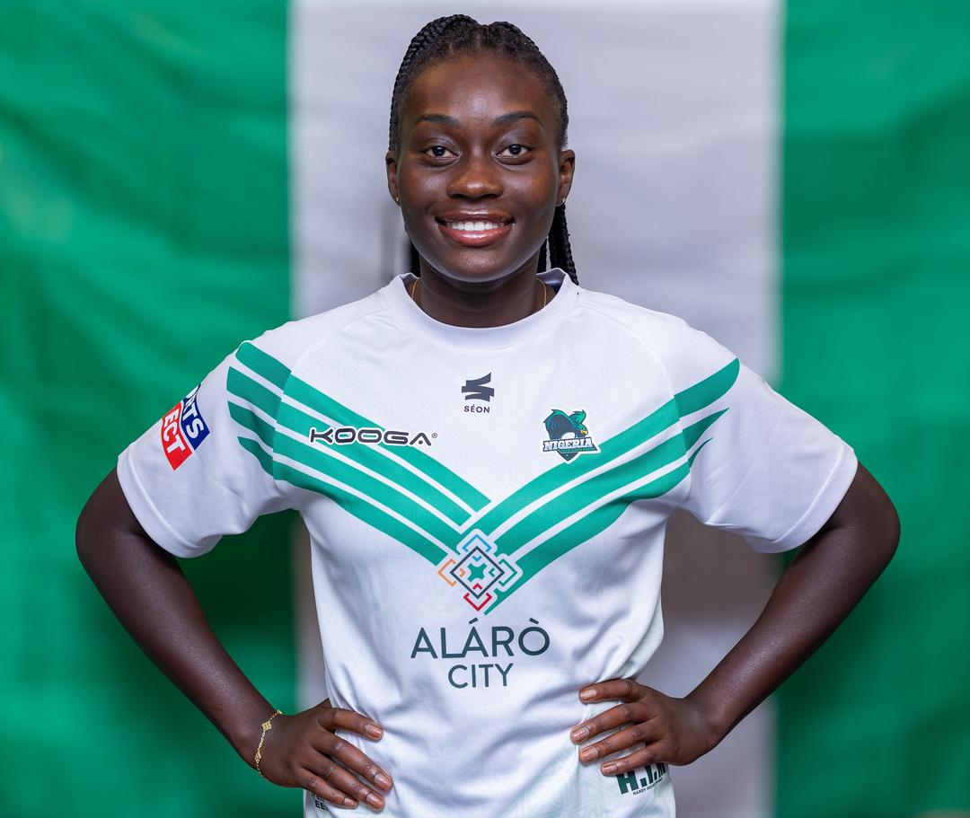 Nigeria Female Rugby Team Away Jersey image