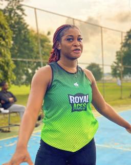 Royal Aces Basketball Training Jersey image