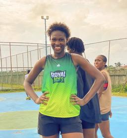 Royal Aces Basketball Training Jersey image