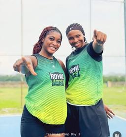 Royal Aces Basketball Training Jersey image